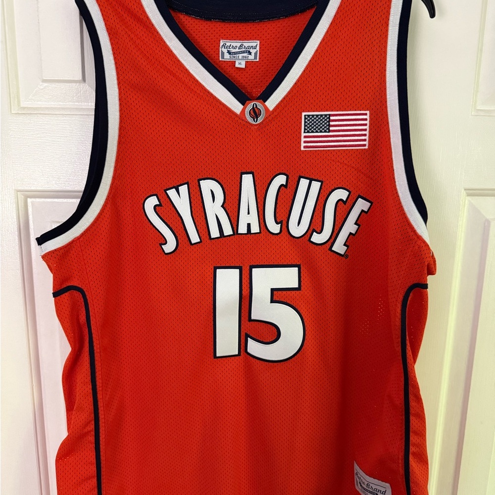 Syracuse Carmelo Anthony Orange Basketball Jersey